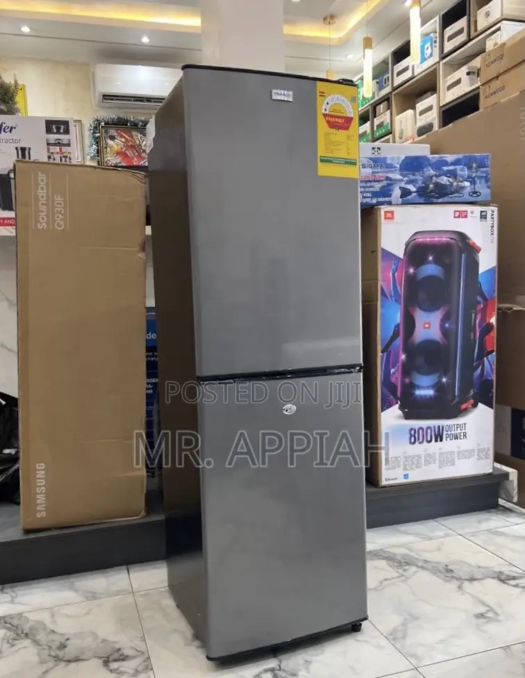 Choose Premium Nasco 158l 2 Door Fridge(Dark Gray)Nasd2-20 