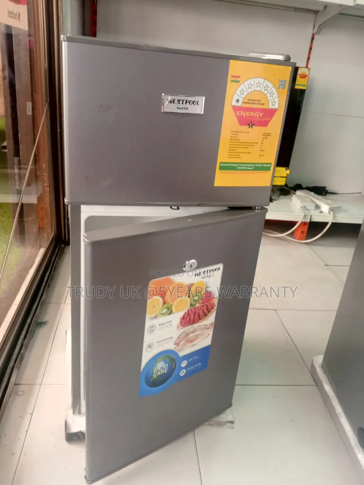 Westpool Porta Fridge 60liters Mini Fridge
