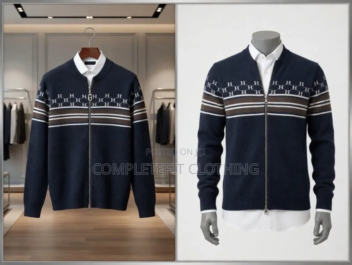 Woolen Zipper Sweat Shirts