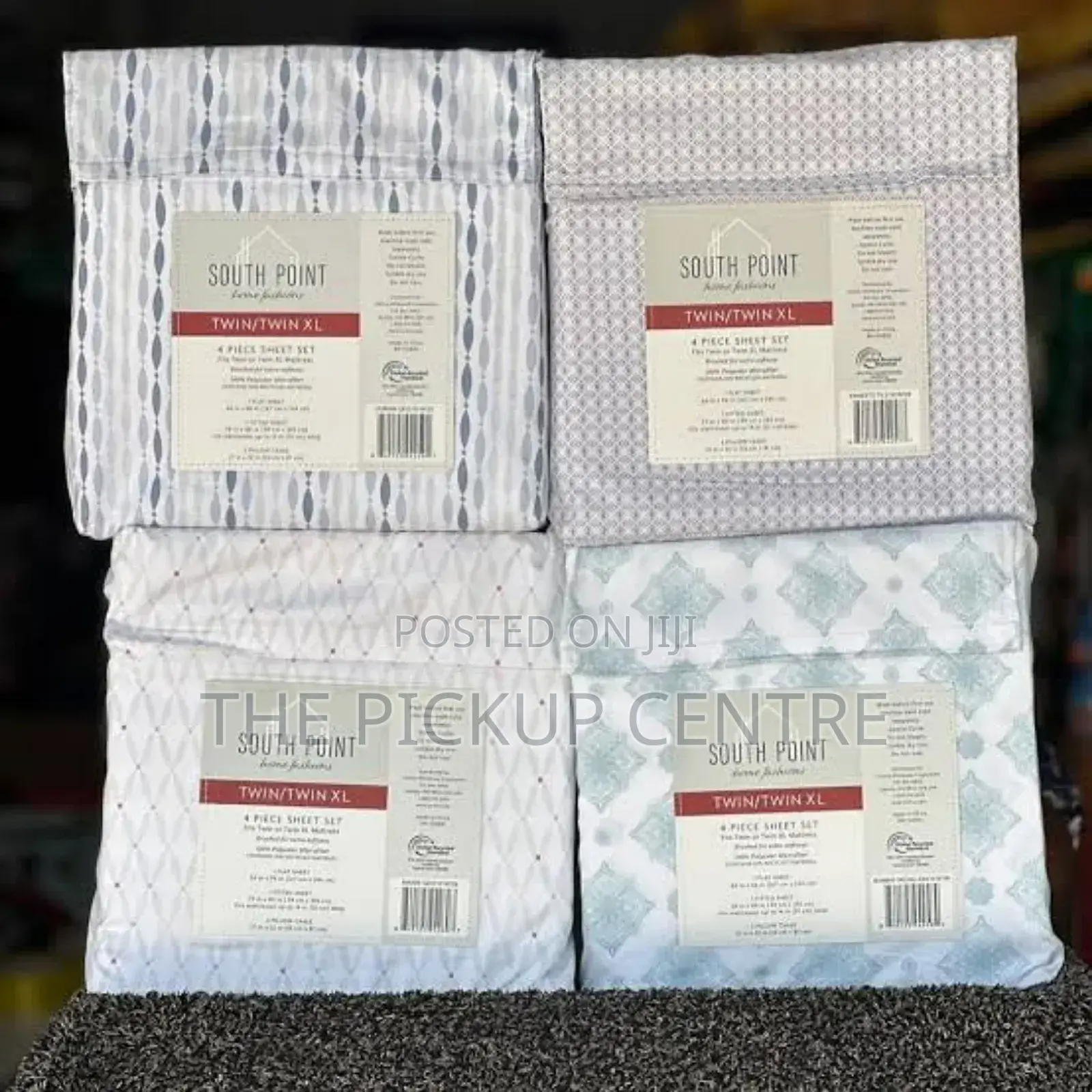 South Point Home Fashions Twin/Twin Xl 4 Piece Sheet Set