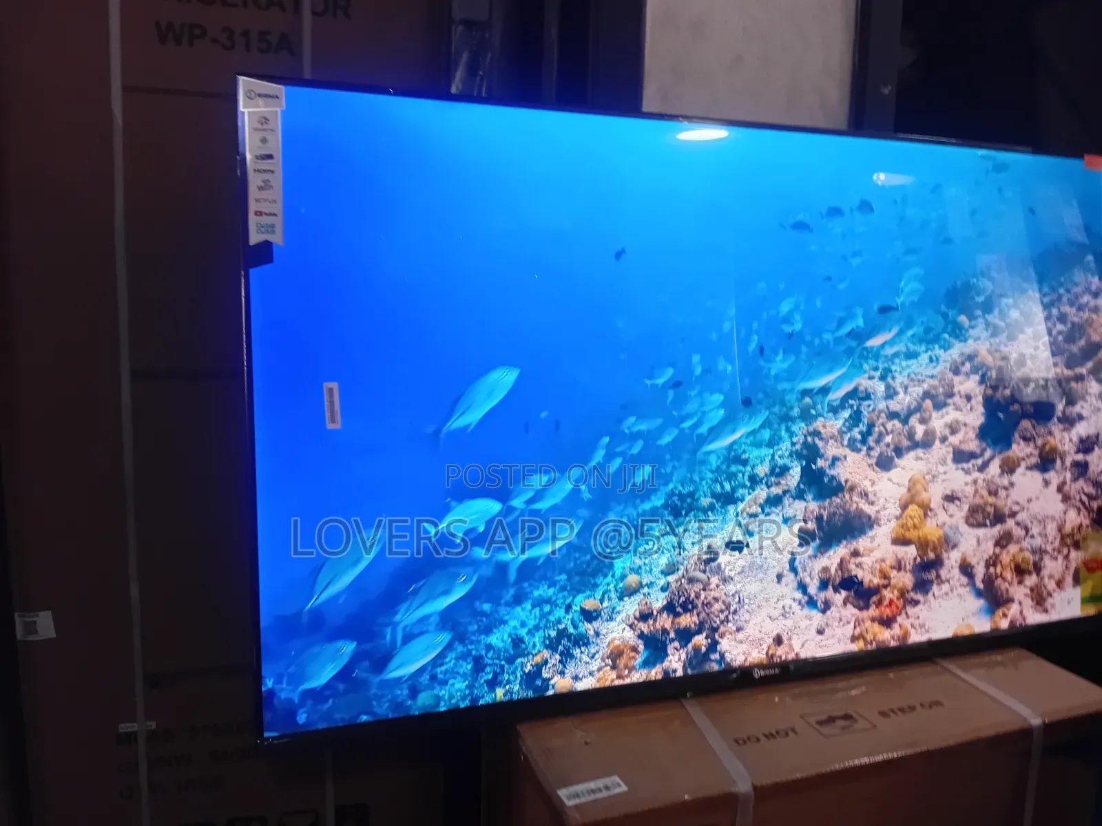 55" Sigma Smart Led Tv ,Lovable and Large.