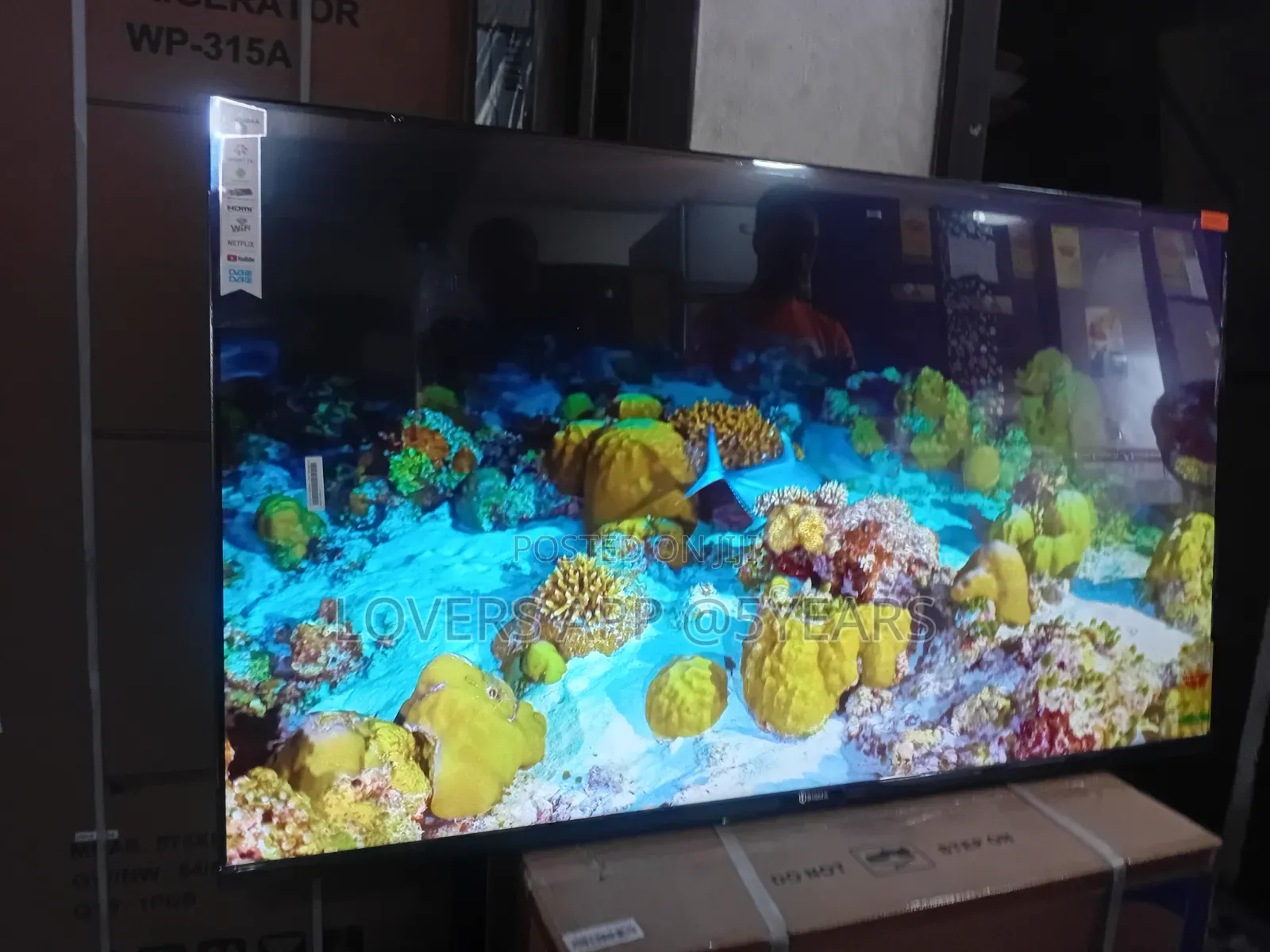Sigma 55inches Led Smart Tv ,Cute and Cool.