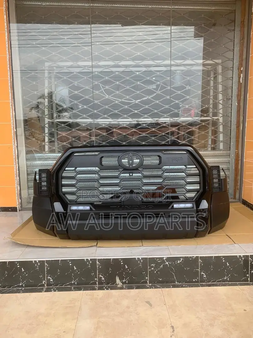 Toyota Tundra 2022 Front Bumper (Trd) Complete Without Crown