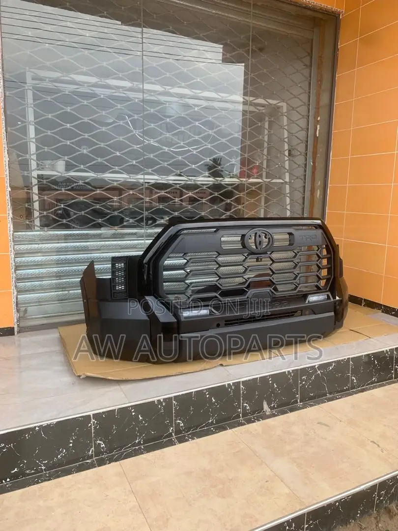 Toyota Tundra 2022 Front Bumper (Trd) Complete Without Crown