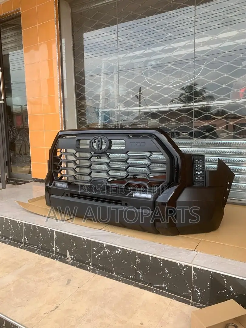 Toyota Tundra 2022 Front Bumper (Trd) Complete Without Crown