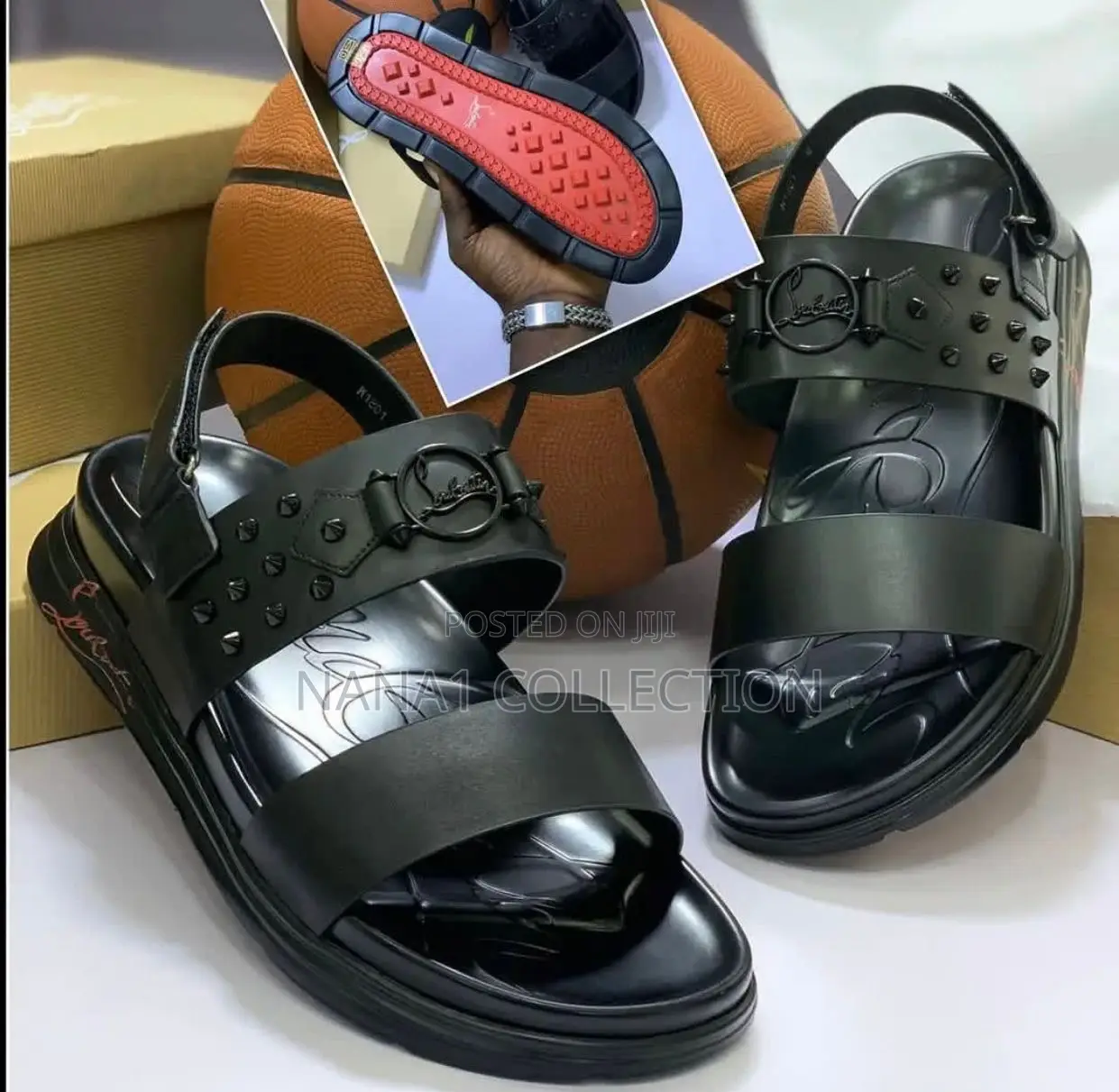 Christain Louboutin Leather Sandals