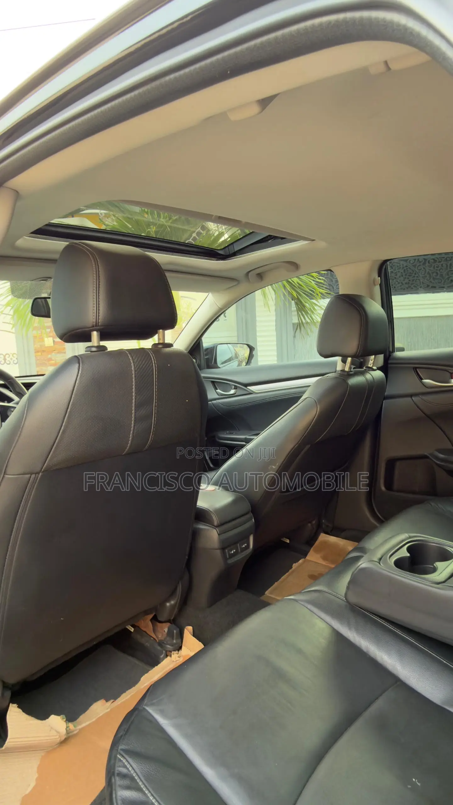 Honda Civic Touring 4dr Sedan (1.5L 4cyl) 2017 Black