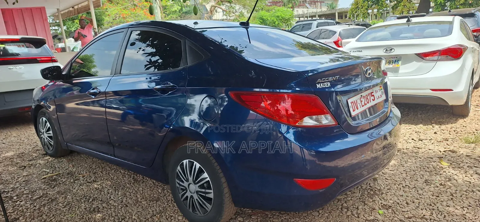 Hyundai Accent GLS 4dr Sedan (1.6L 4cyl 6M) 2015 Blue