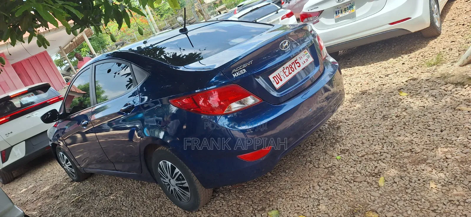 Hyundai Accent GLS 4dr Sedan (1.6L 4cyl 6M) 2015 Blue
