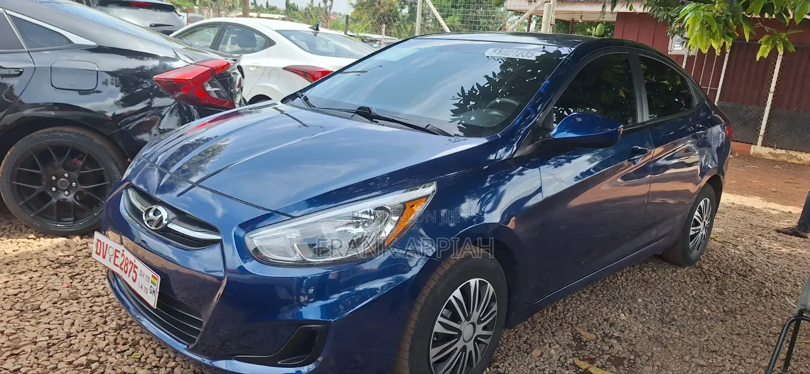 Hyundai Accent GLS 4dr Sedan (1.6L 4cyl 6M) 2015 Blue