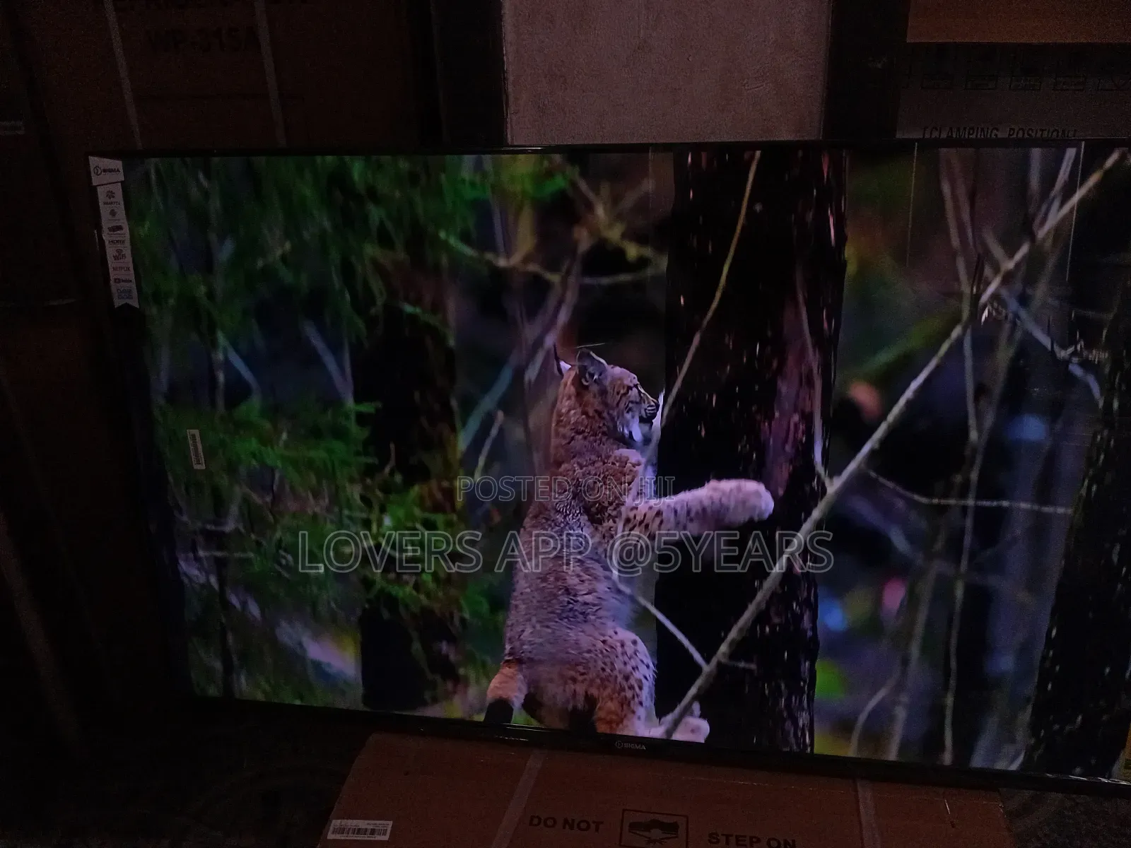 Sigma 55" Led Smart Tv, Mind Blowing.