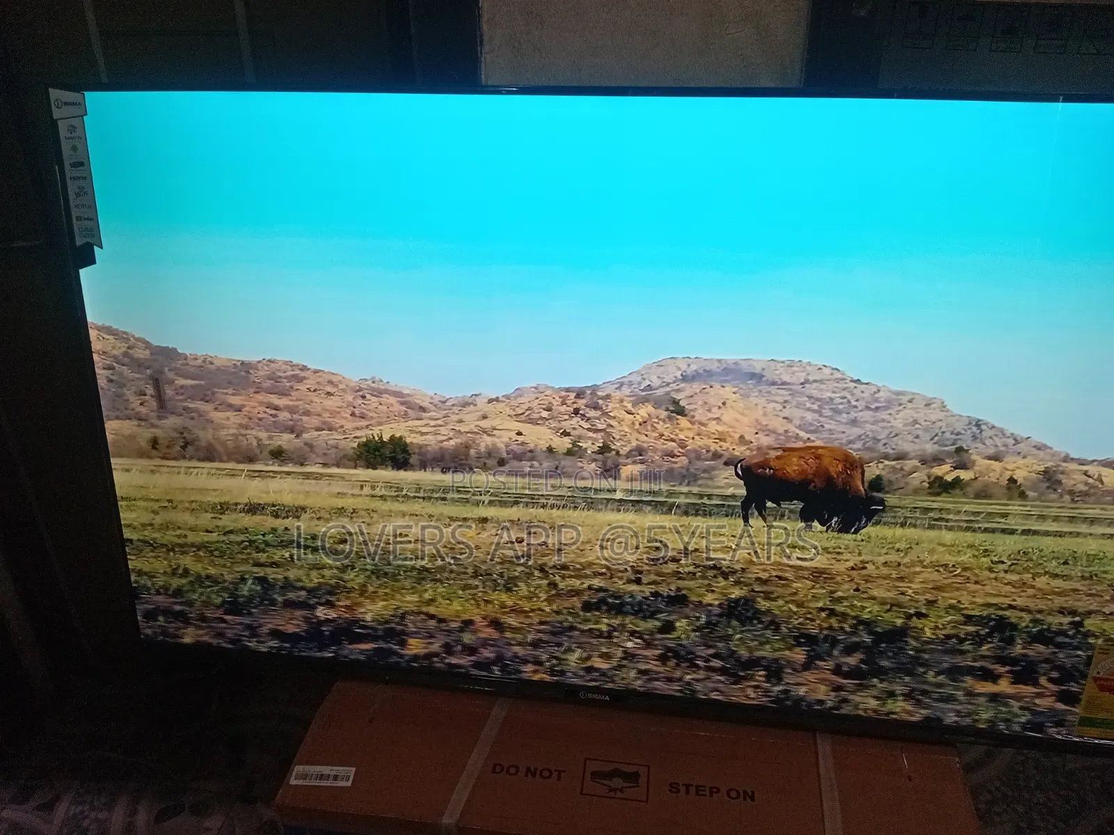 55" Sigma Jaw Dropping Led Smart Tv.