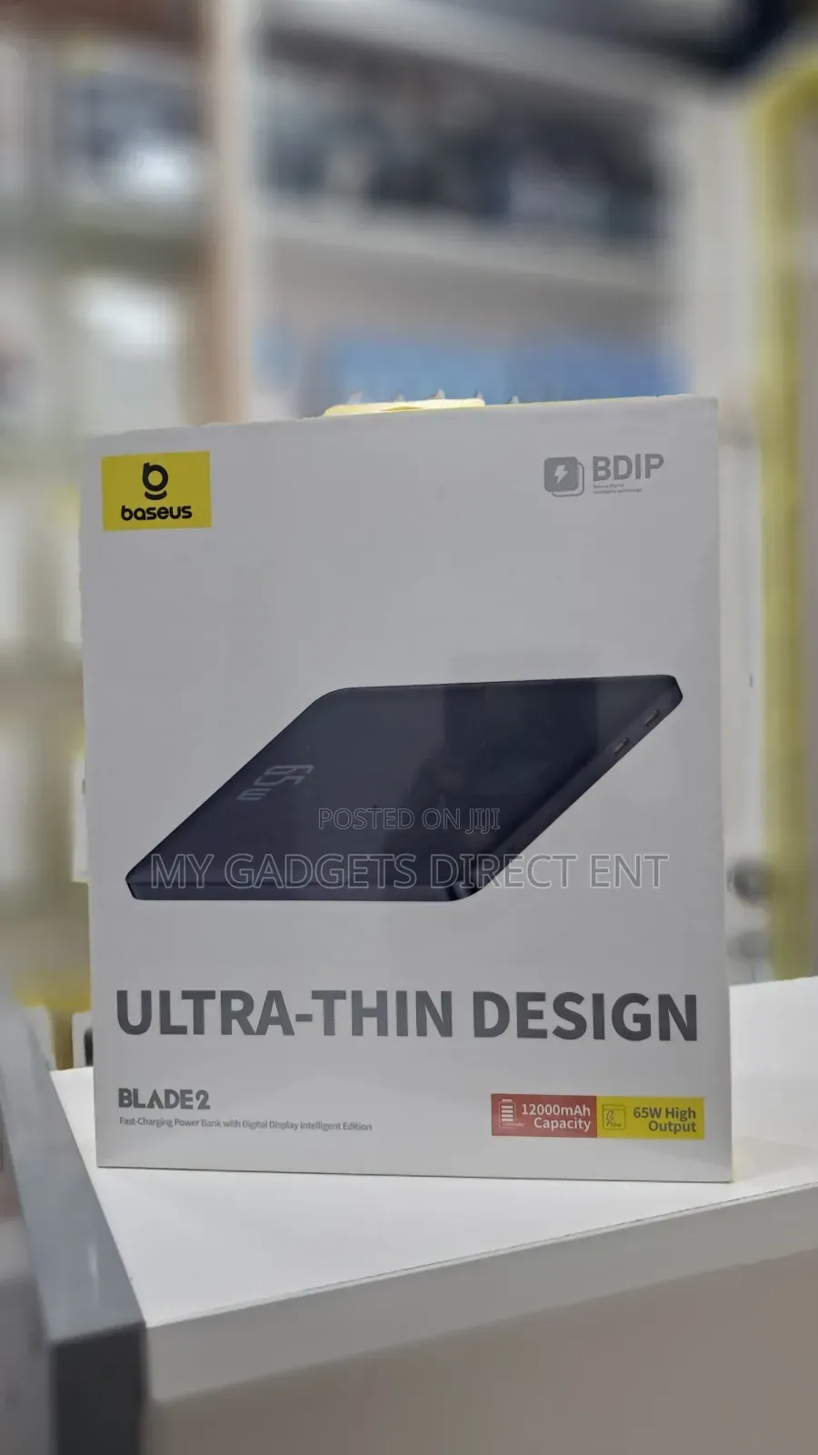Baseus Blade 2 Smart Power Bank 65w 12000mah