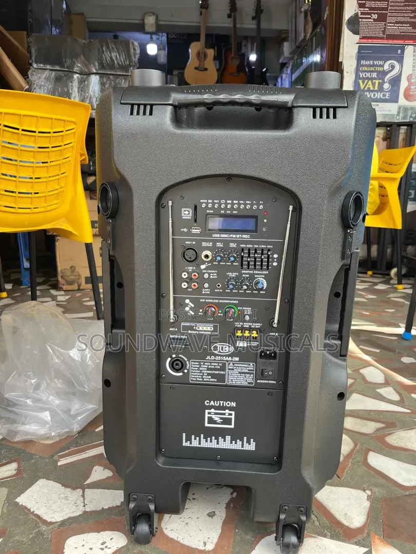 JLD 15'' Inches Rechargeable Bluetooth Speaker