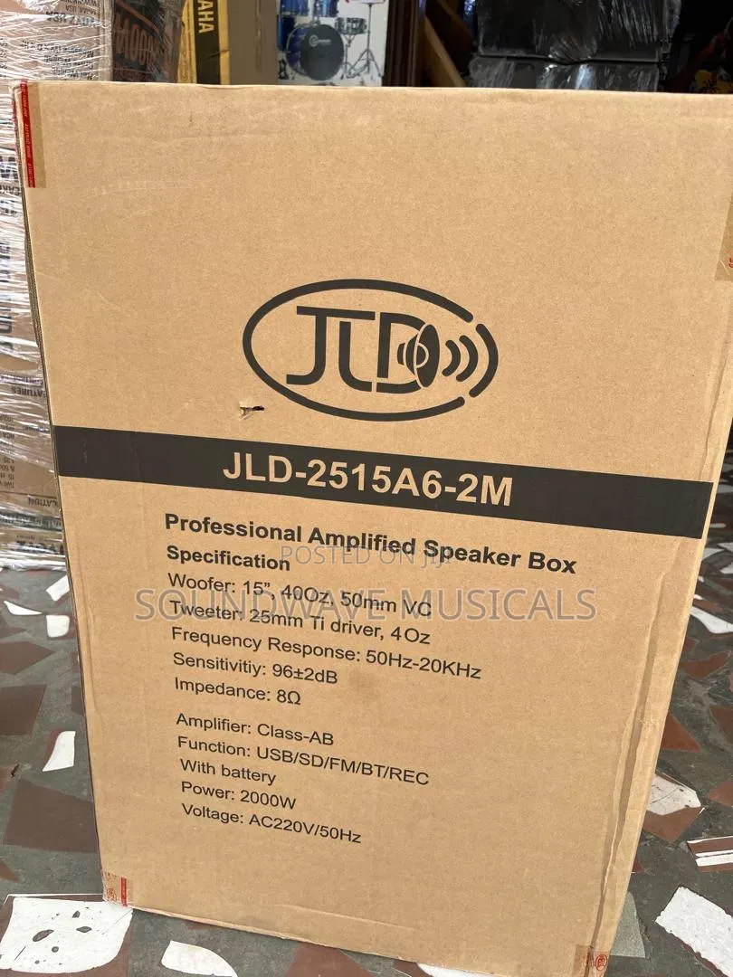 JLD 15'' Inches Rechargeable Bluetooth Speaker