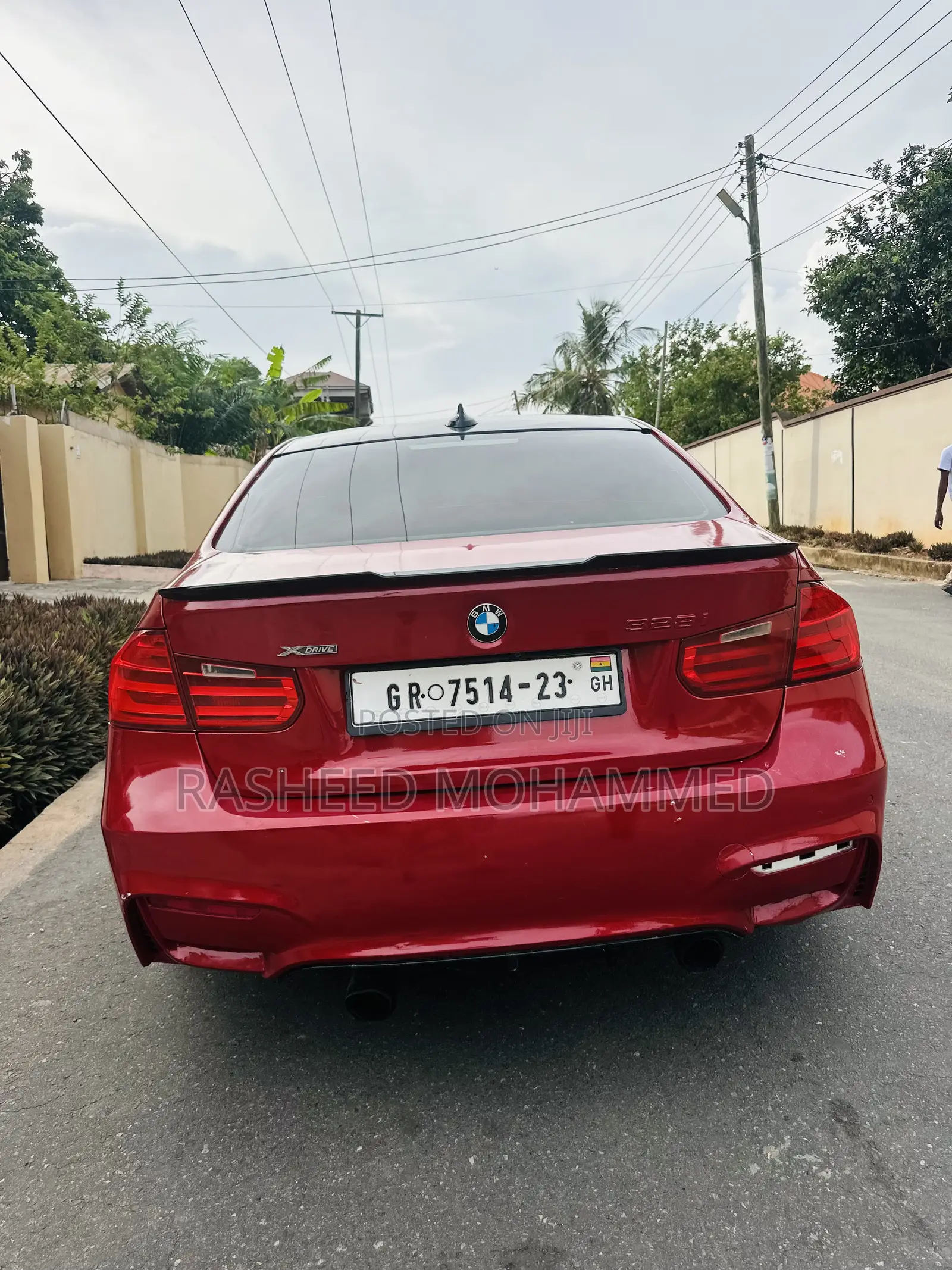 BMW 328i 2014 Red