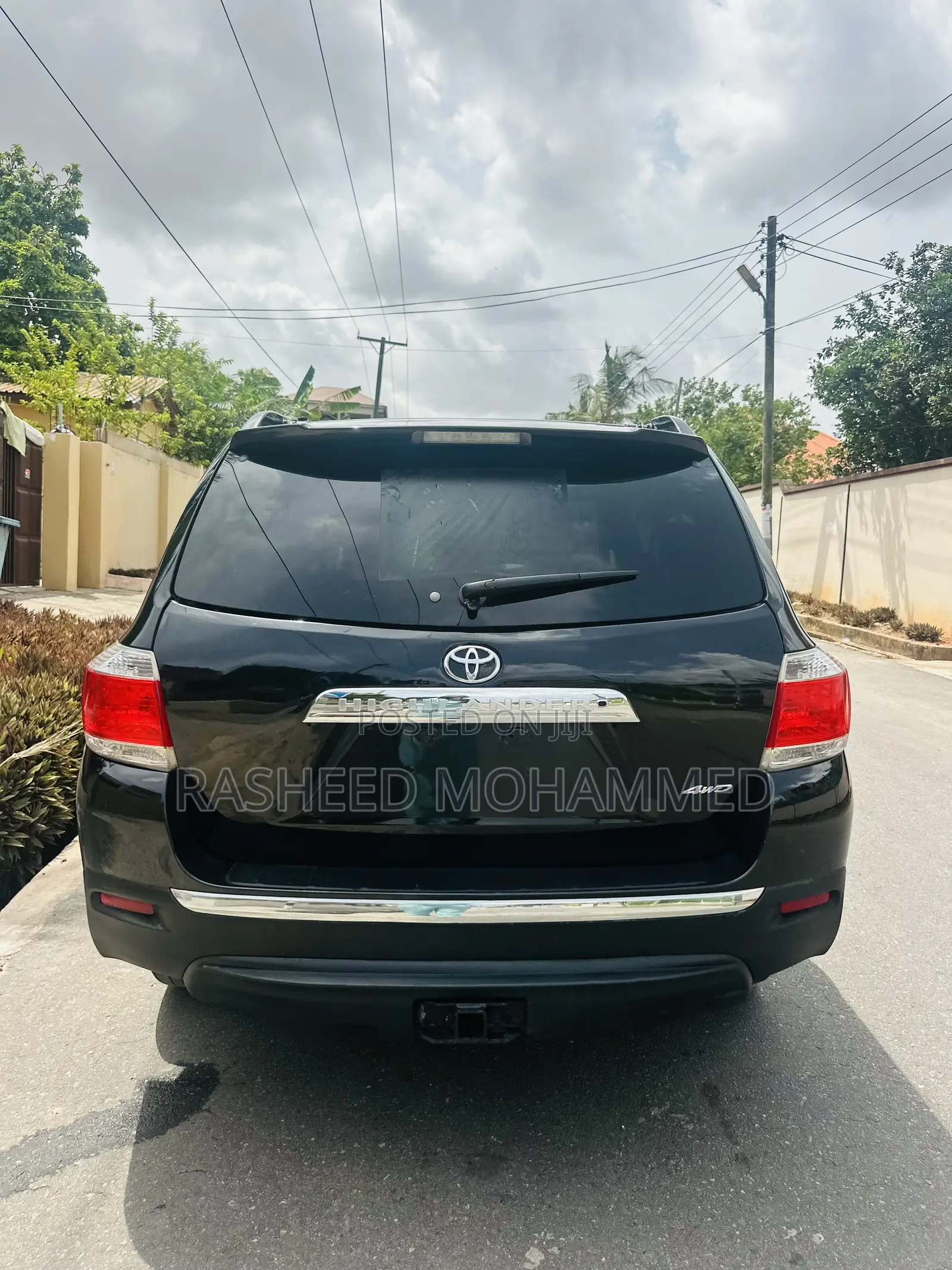 Toyota Highlander Limited 4dr SUV AWD (3.5L 6cyl 6A) 2014 Black