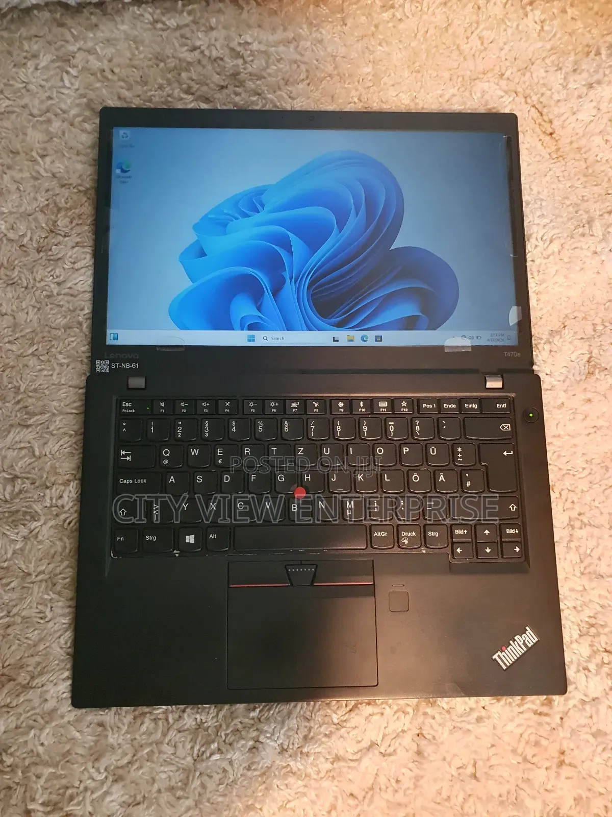 Laptop Lenovo ThinkPad T470s 8GB Intel Core i7 SSD 256GB