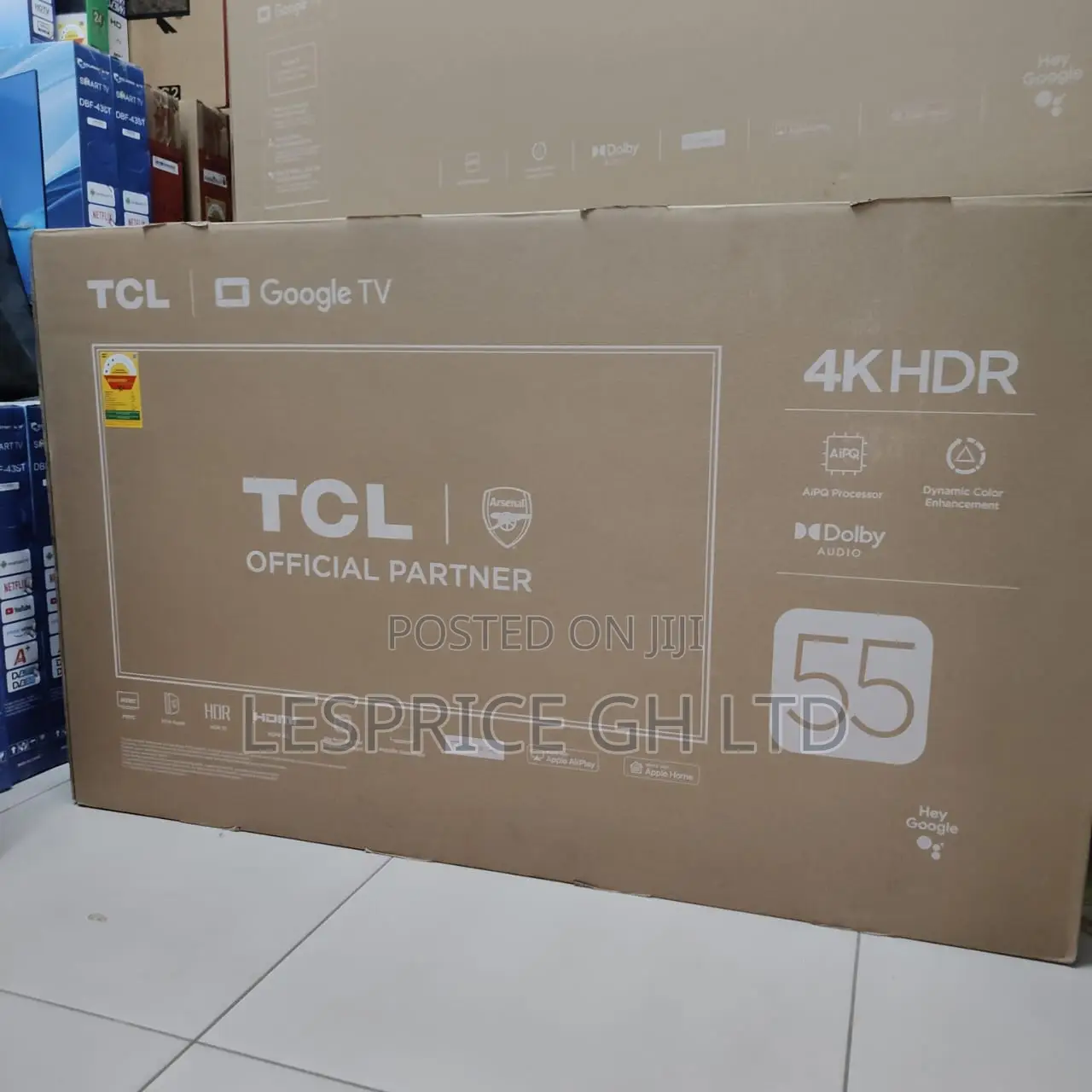 Monstrous 55'' TCL Uhd Tv Up for Grabs at a Cool Price