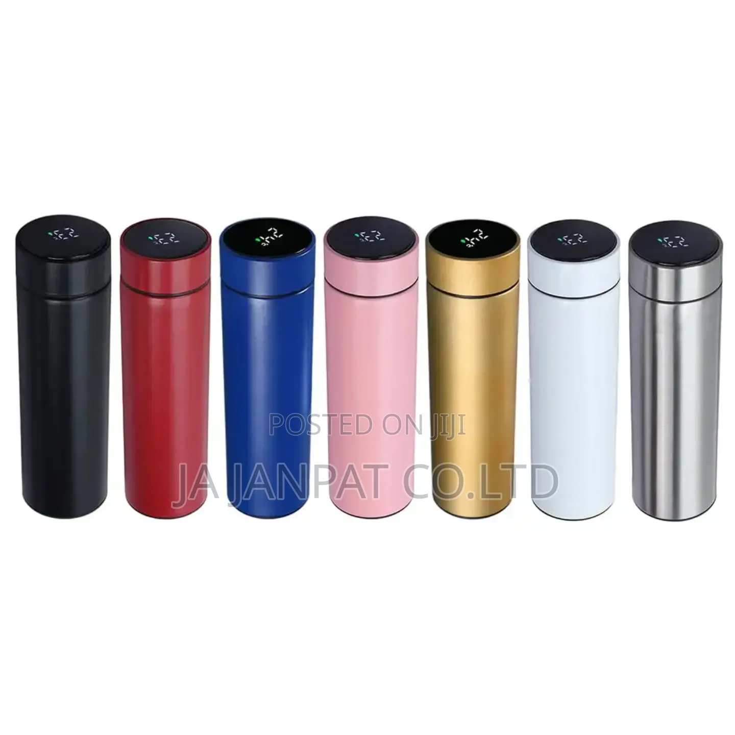 Vacuum Flask With A Temometer
