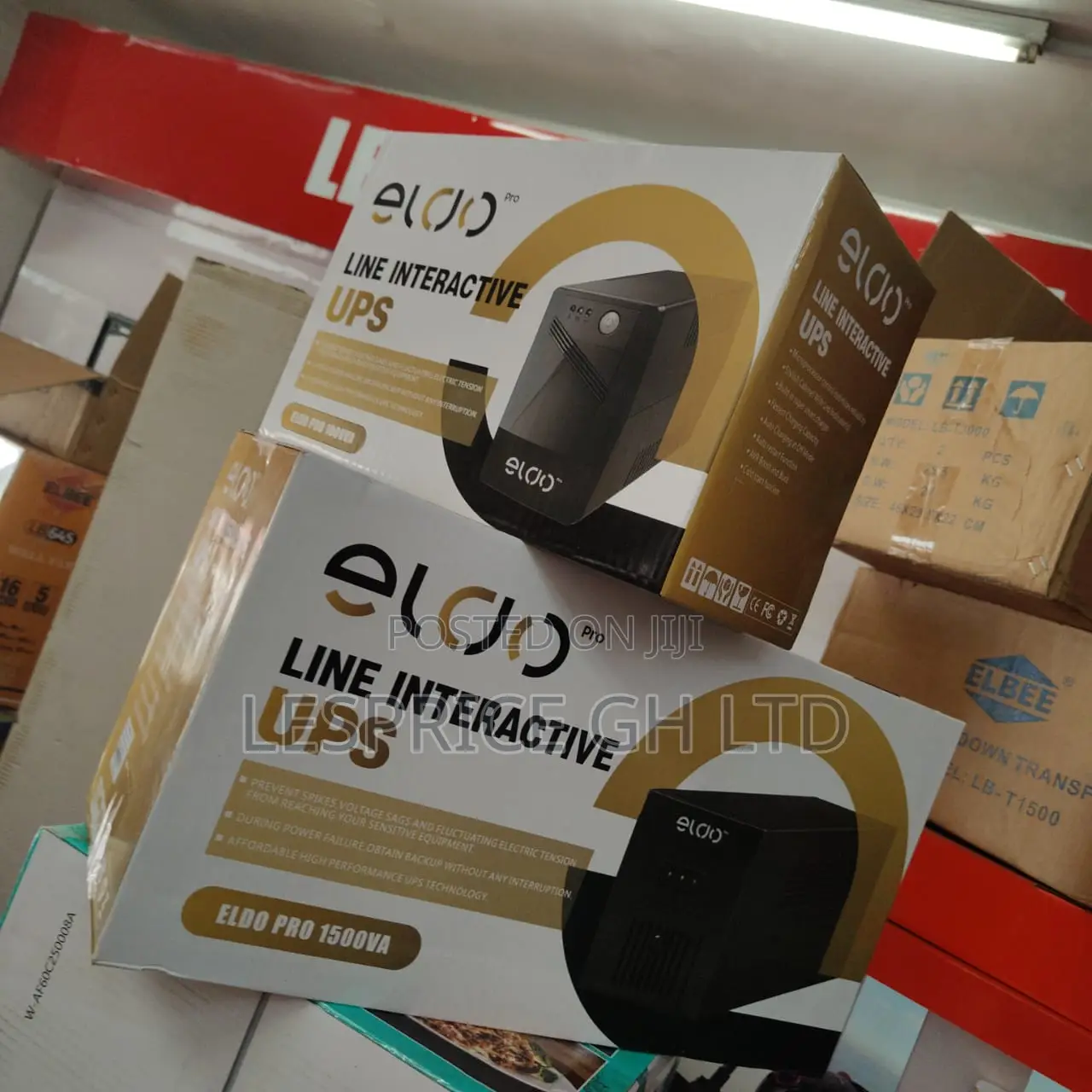 Super Durable 900watts/1500va Uninterruptible Power Supply From Eldo