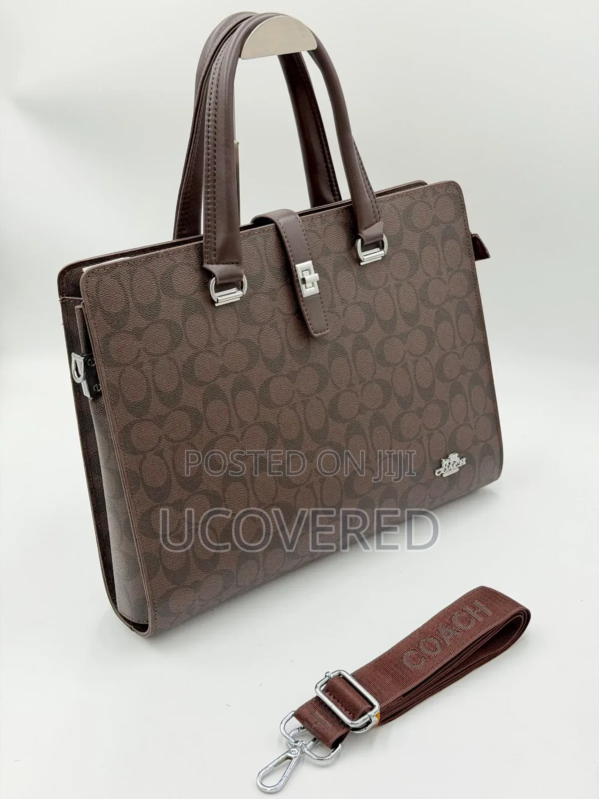 Coach Executive Leather Briefcase Laptop Bag