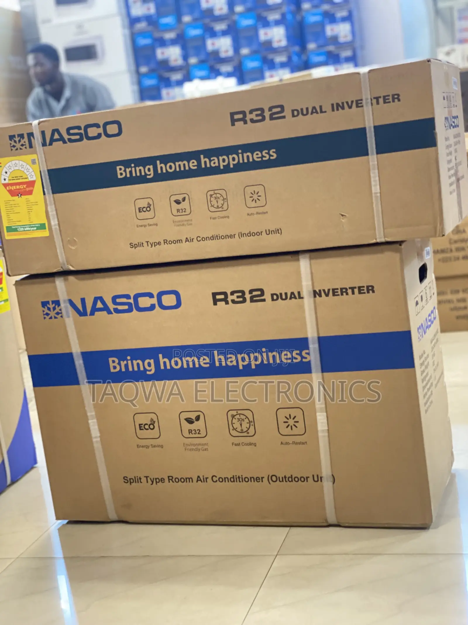 Credible Nasco 1.5hp Inverter Air Conditioner