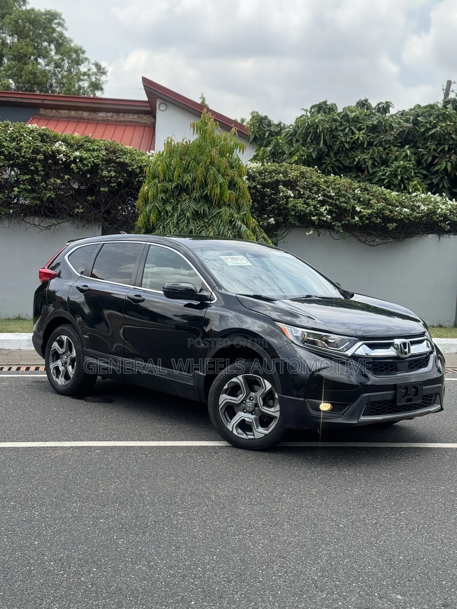 Honda CR-V EX AWD 2018 Black