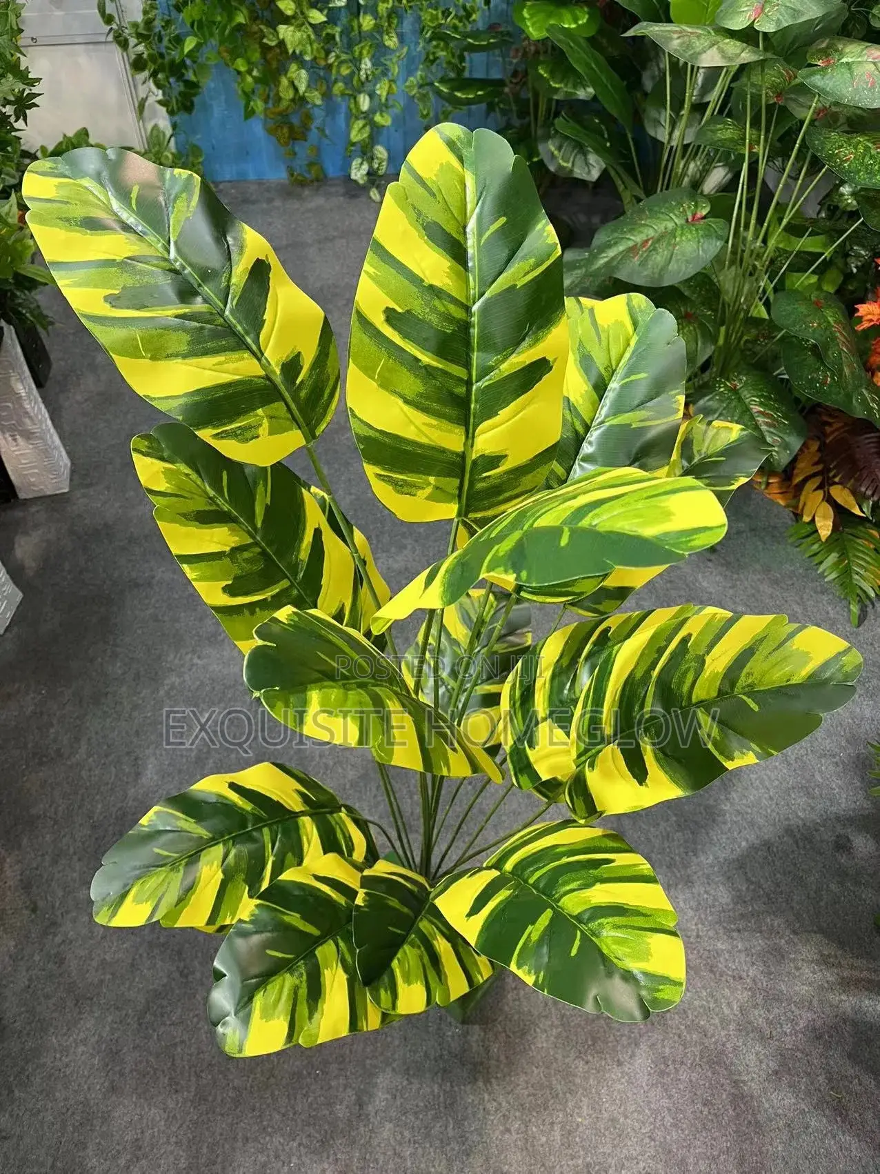 Artificial Decorative Banana Plant In 80cm Tall