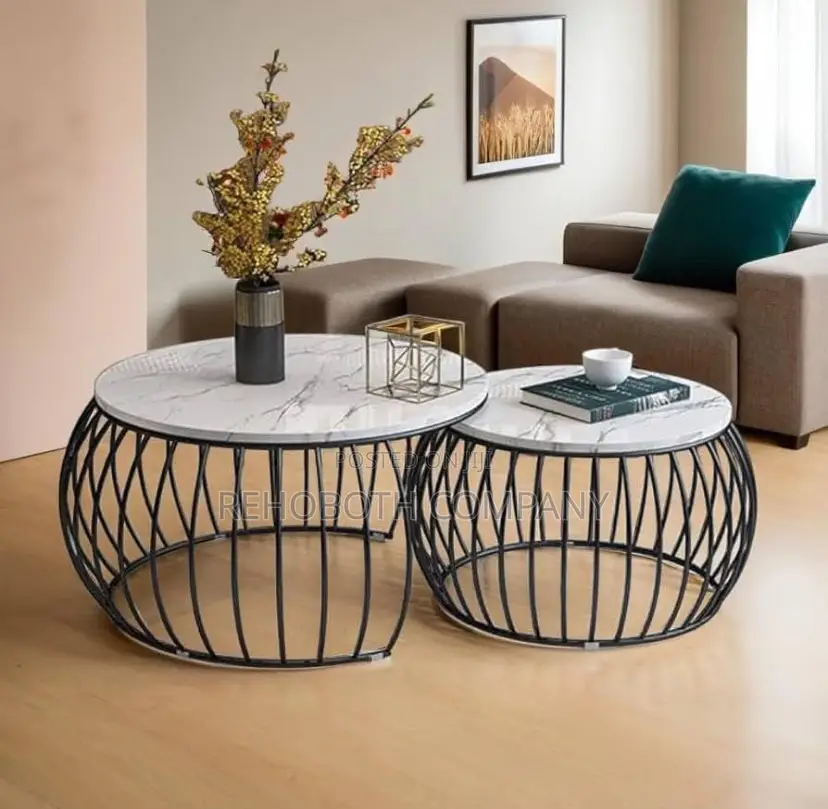 Aluminum Double Center Table