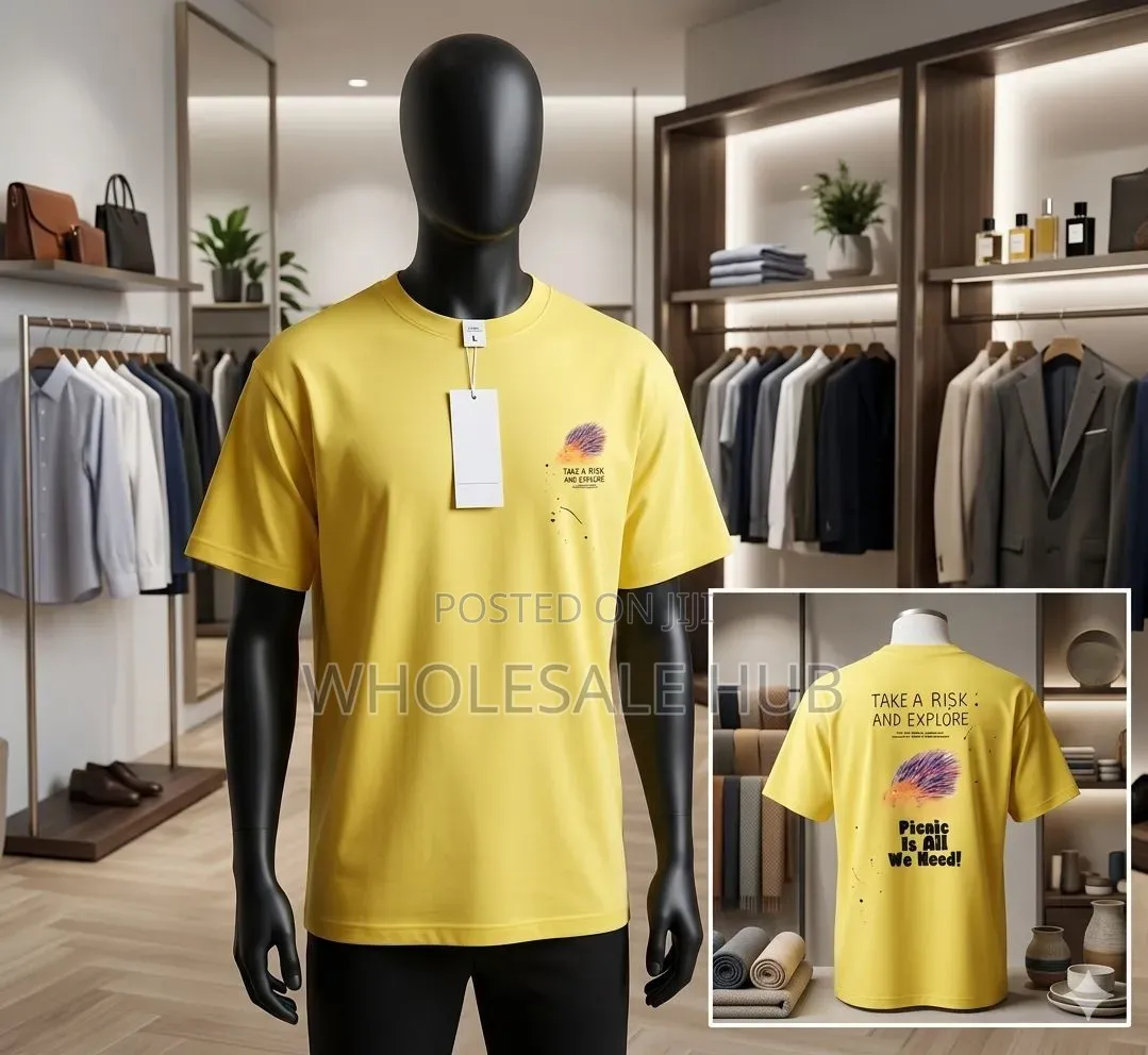 Luxe Thread Round Neck Top for Men