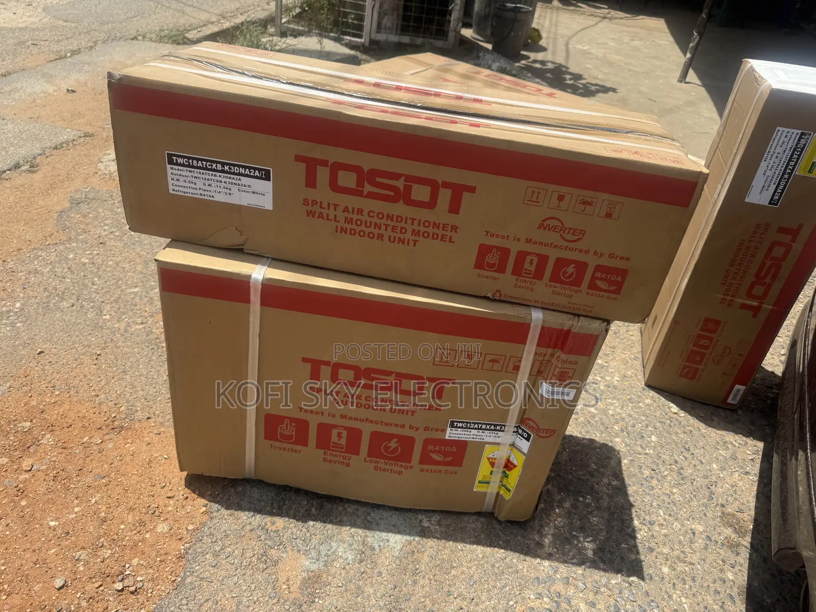 Well Made Tosot Inverter 2.0hp Split R410 Gas Ac