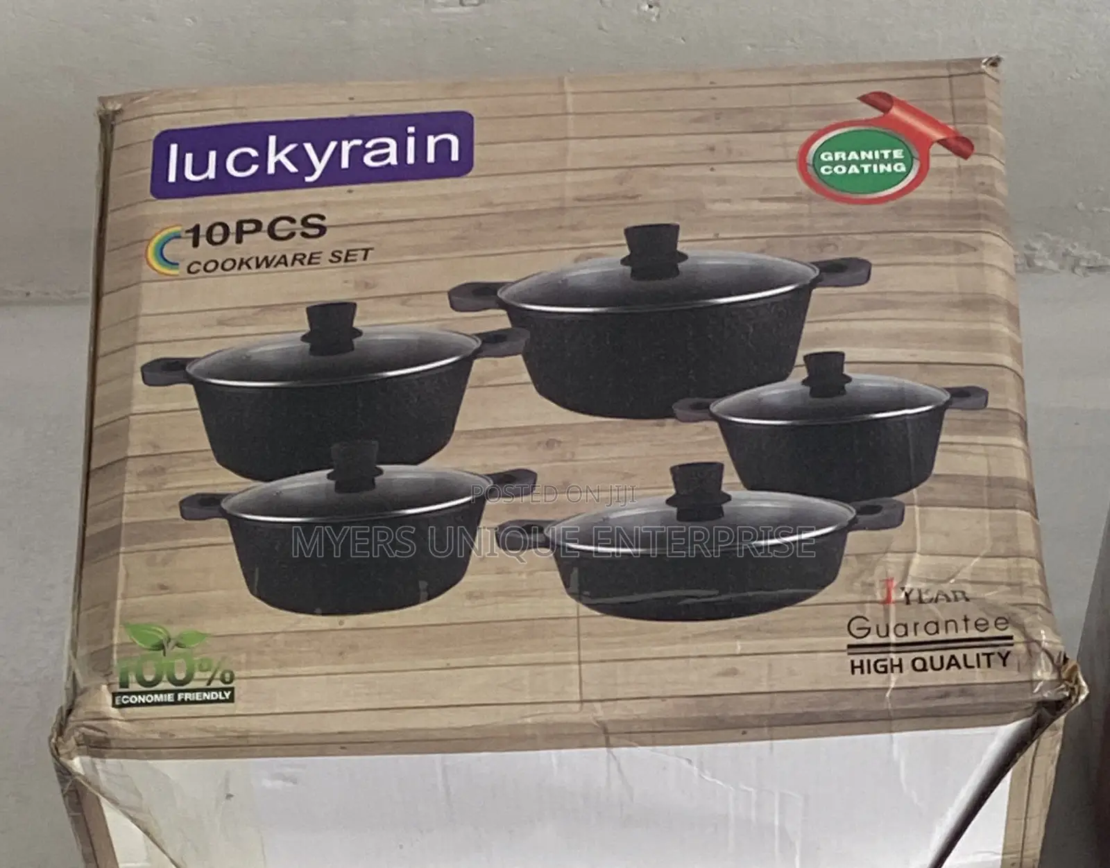 10pcs Non Stick Cookwares Set For Easy And Fast Cooking