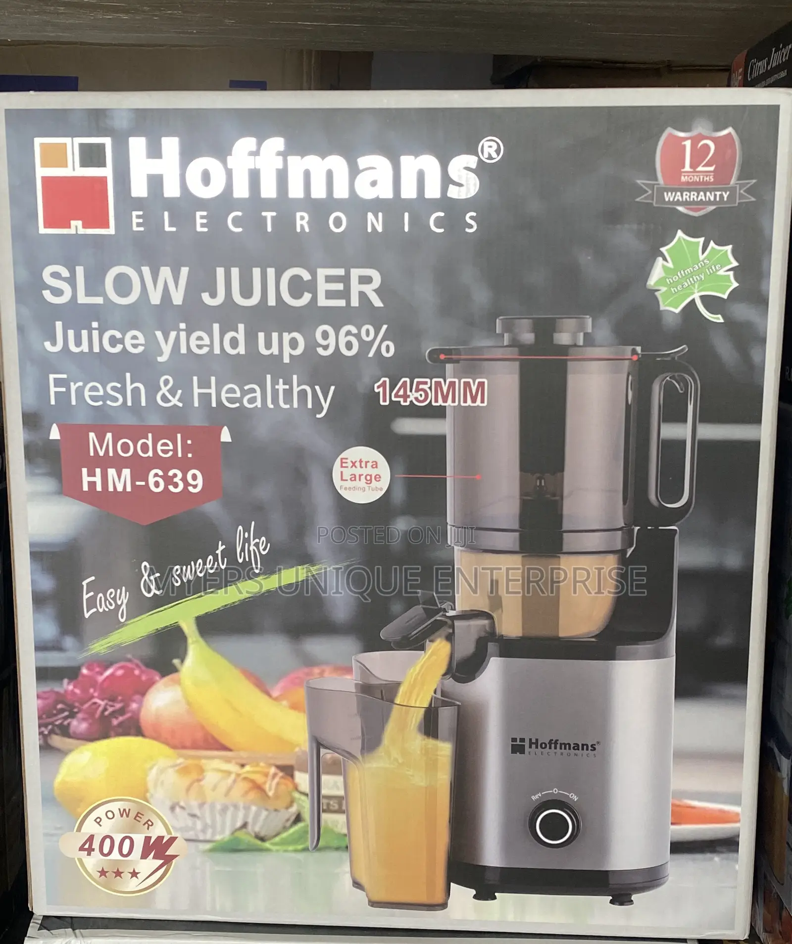 Most Requested Hoffmans Pure Copper Motor Slow Juice
