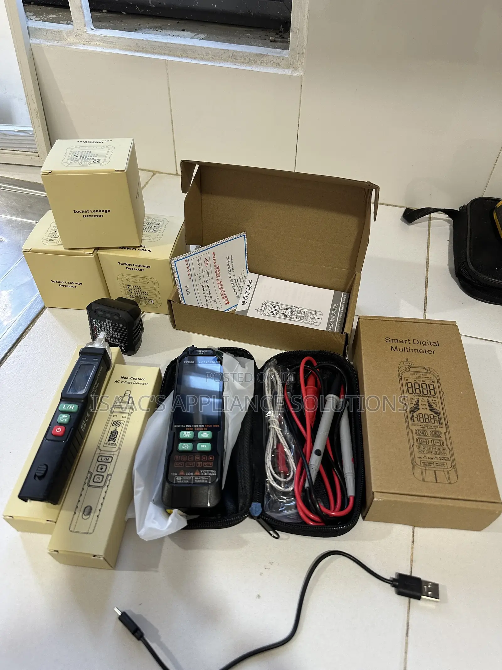 Professional Rechargeable Smart Digital Multimeter