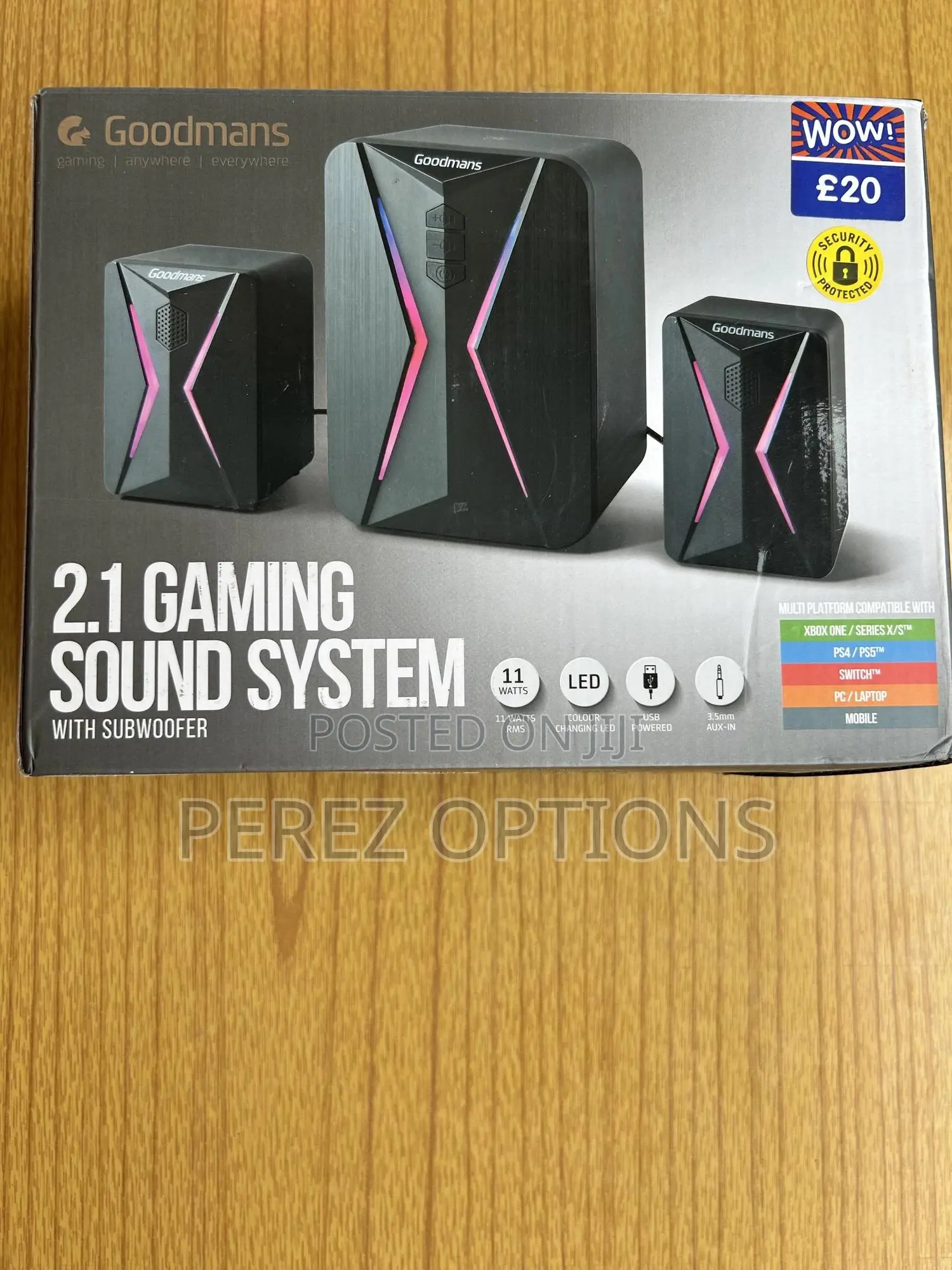 Goodmans 2.1 Gaming Sound System