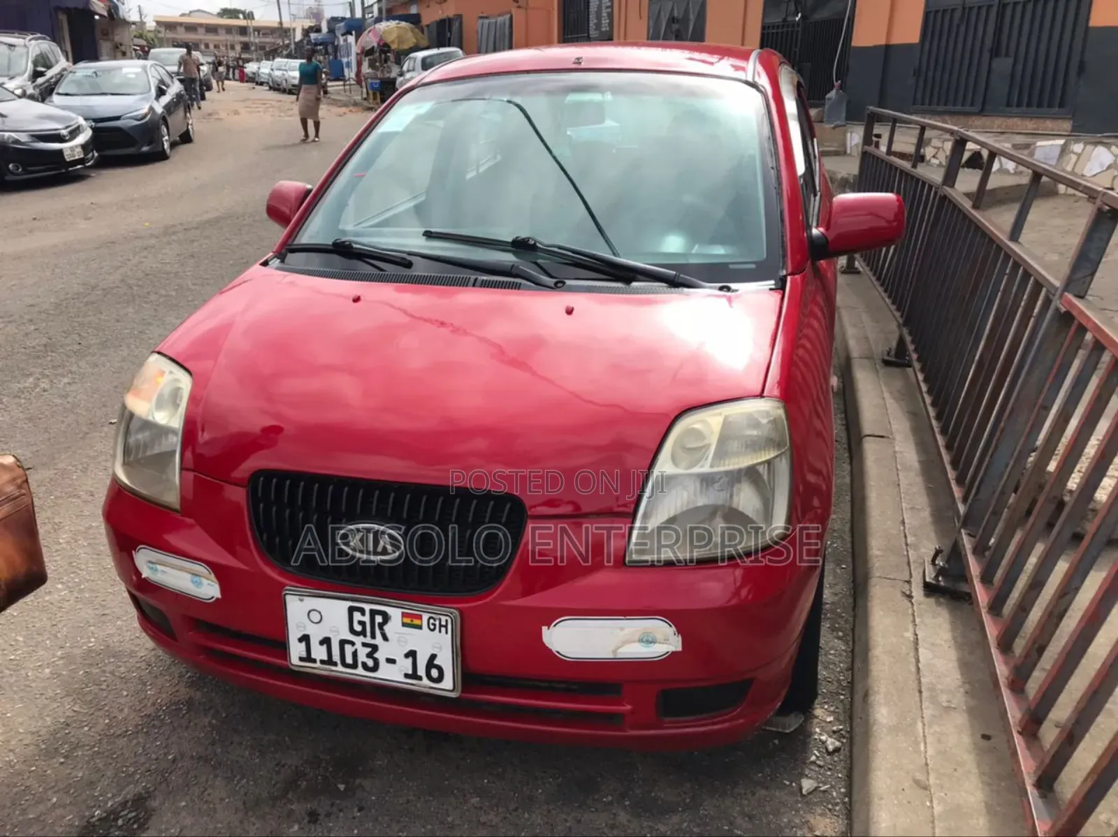 Kia Picanto 1.1 2008 Red