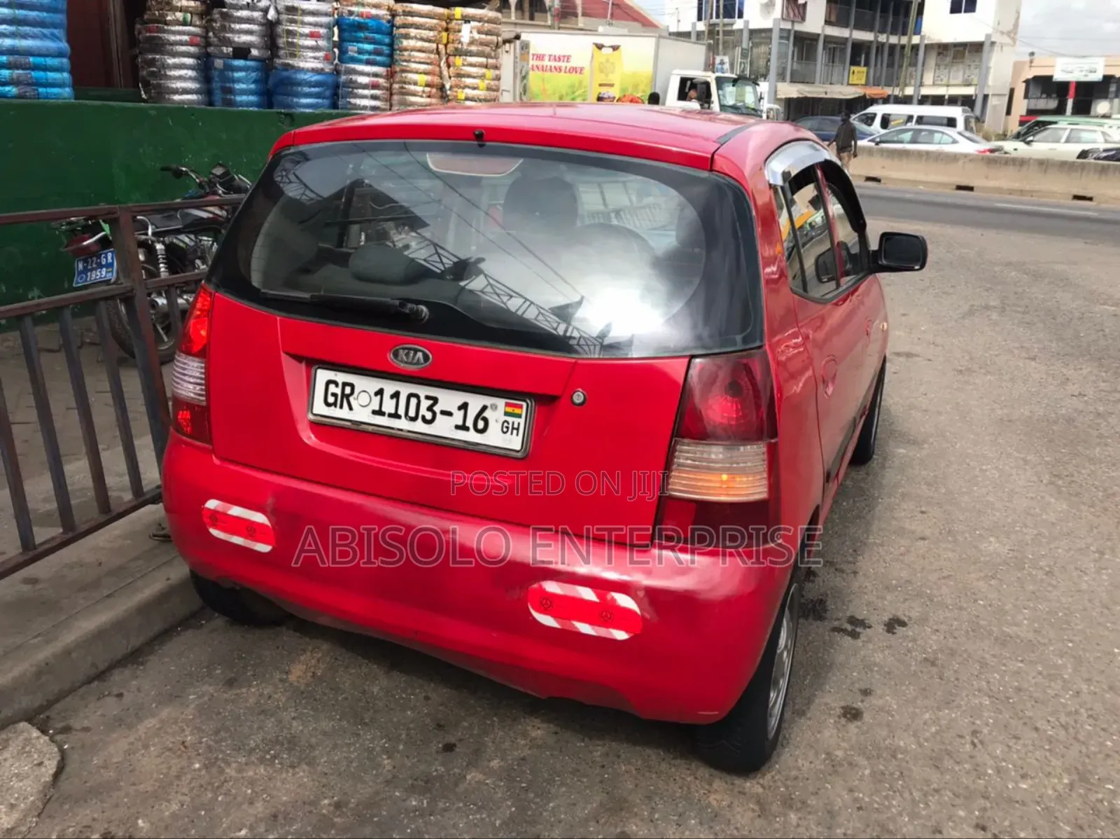 Kia Picanto 1.1 2008 Red