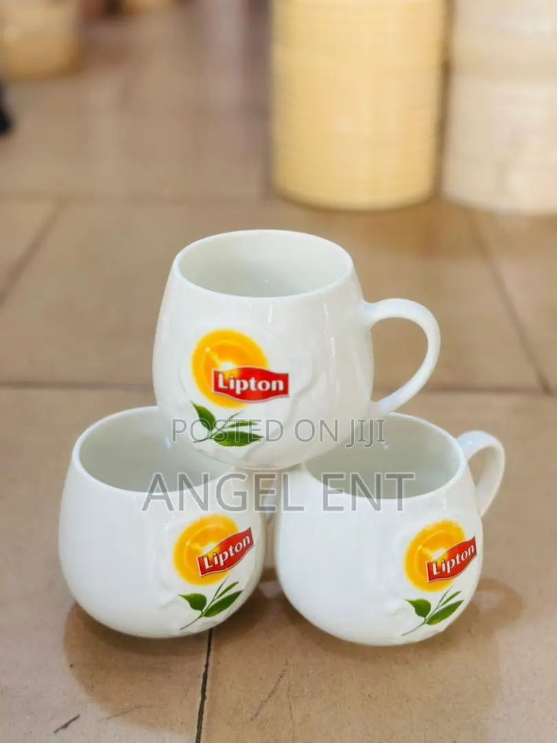 3 Pieces Set Ceramic Pumpkin-Shaped Mug (Location: Kumasi)