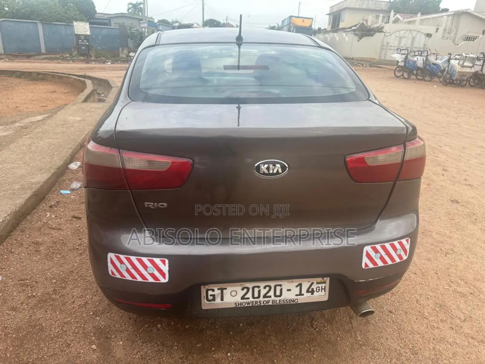 Kia Rio SX 4dr Sedan (1.6L 4cyl 6A) 2014 Brown