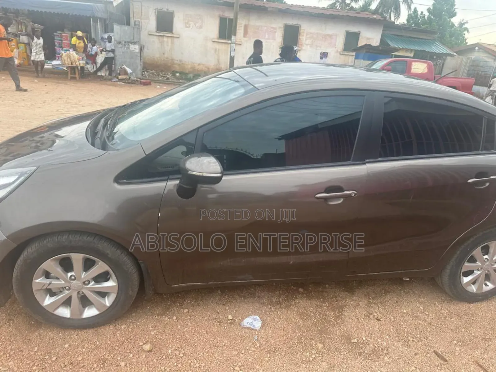 Kia Rio SX 4dr Sedan (1.6L 4cyl 6A) 2014 Brown
