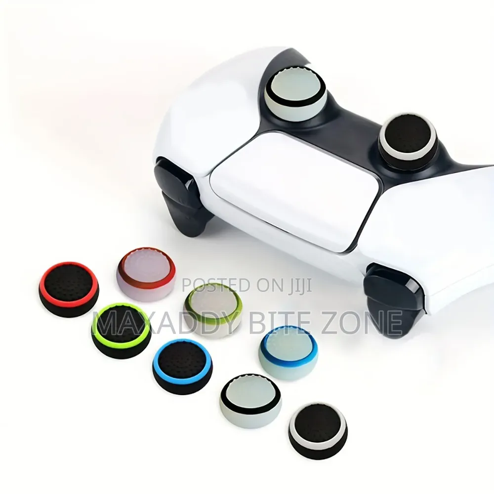 4pcs Silicone Gel Thumb Grips Cover For Sony Ps5/Ps3/ Ps4/ Xbox One