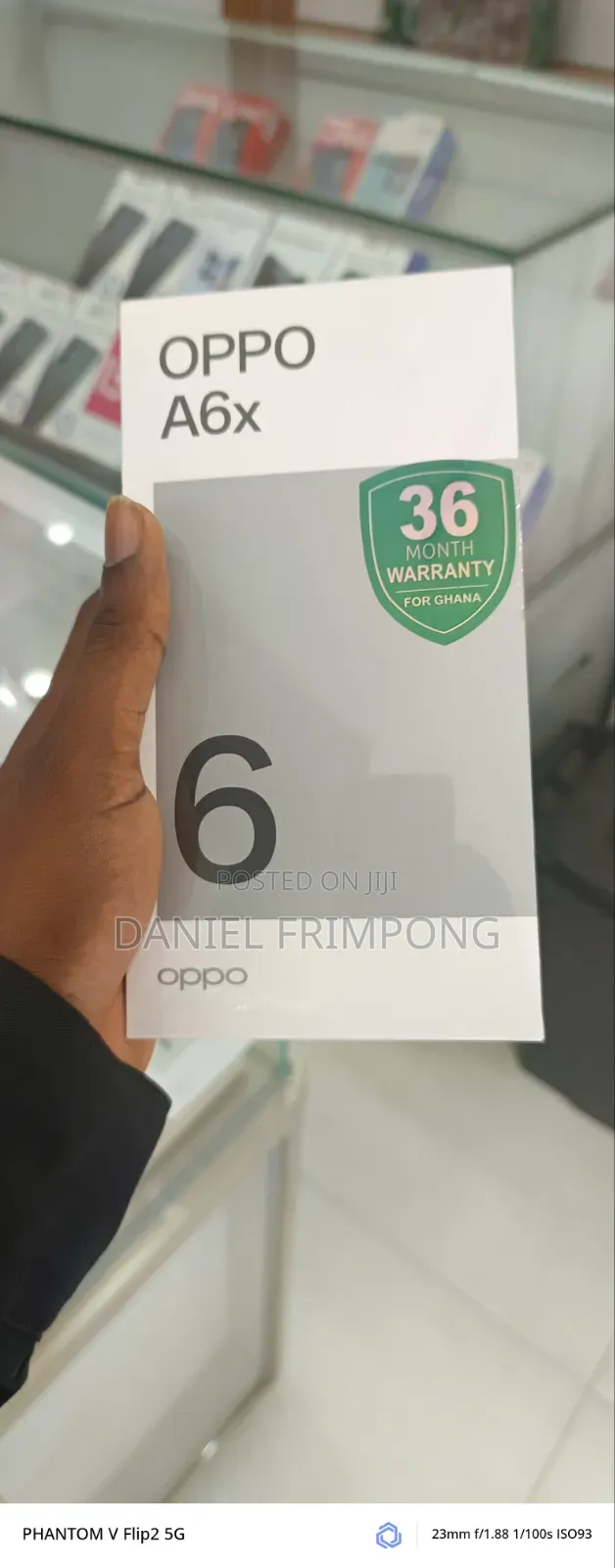 New Oppo A6x 128 GB Black