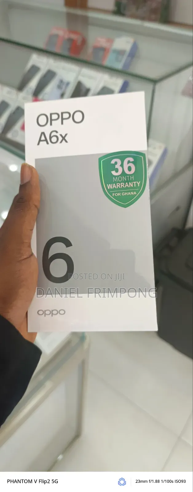 New Oppo A6x 128 GB Black