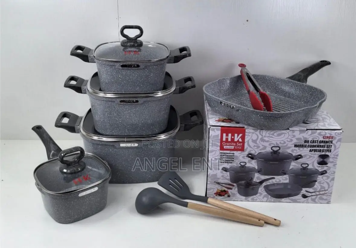 5 Set Non-Stick Cookware Available (Location: Kumasi)