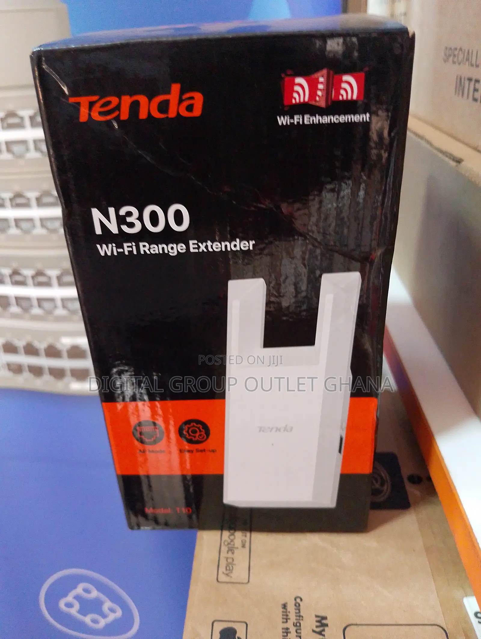 Tenda N300 Wifi Range Extender -T10
