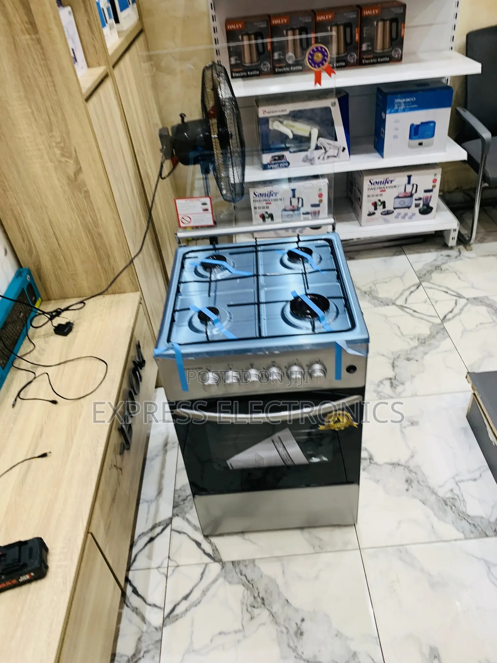 Text Us for Your 4burner All Gas Oven Sliver