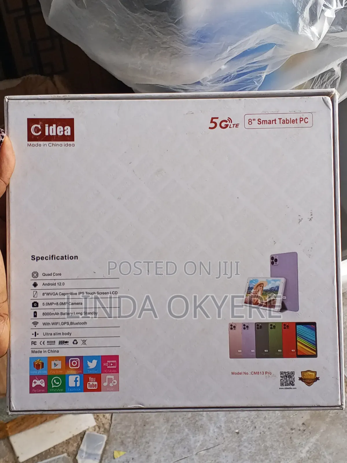 New C idea CM813 Pro 256 GB Black