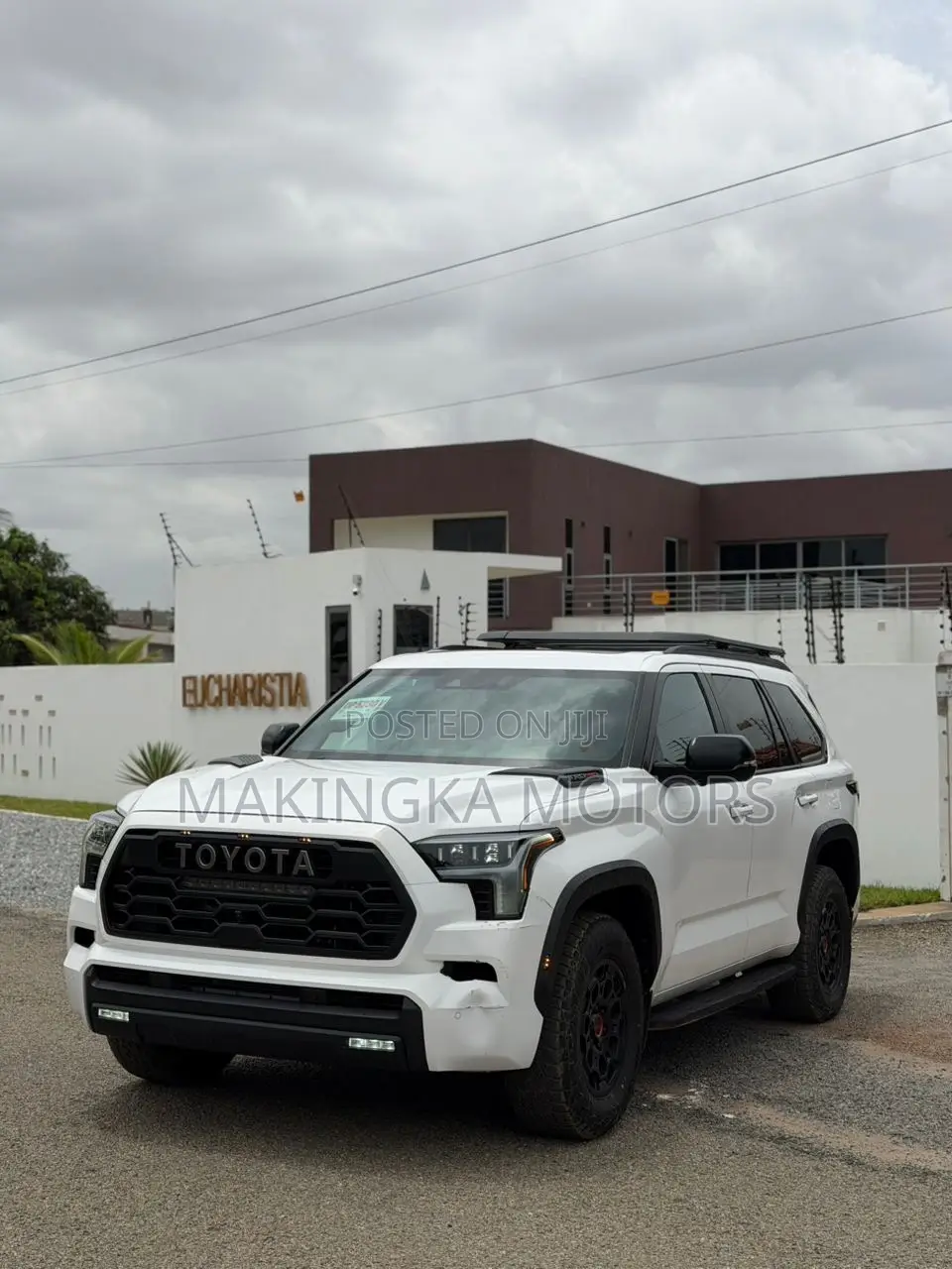Toyota Sequoia TRD PRO 4WD 2026 White