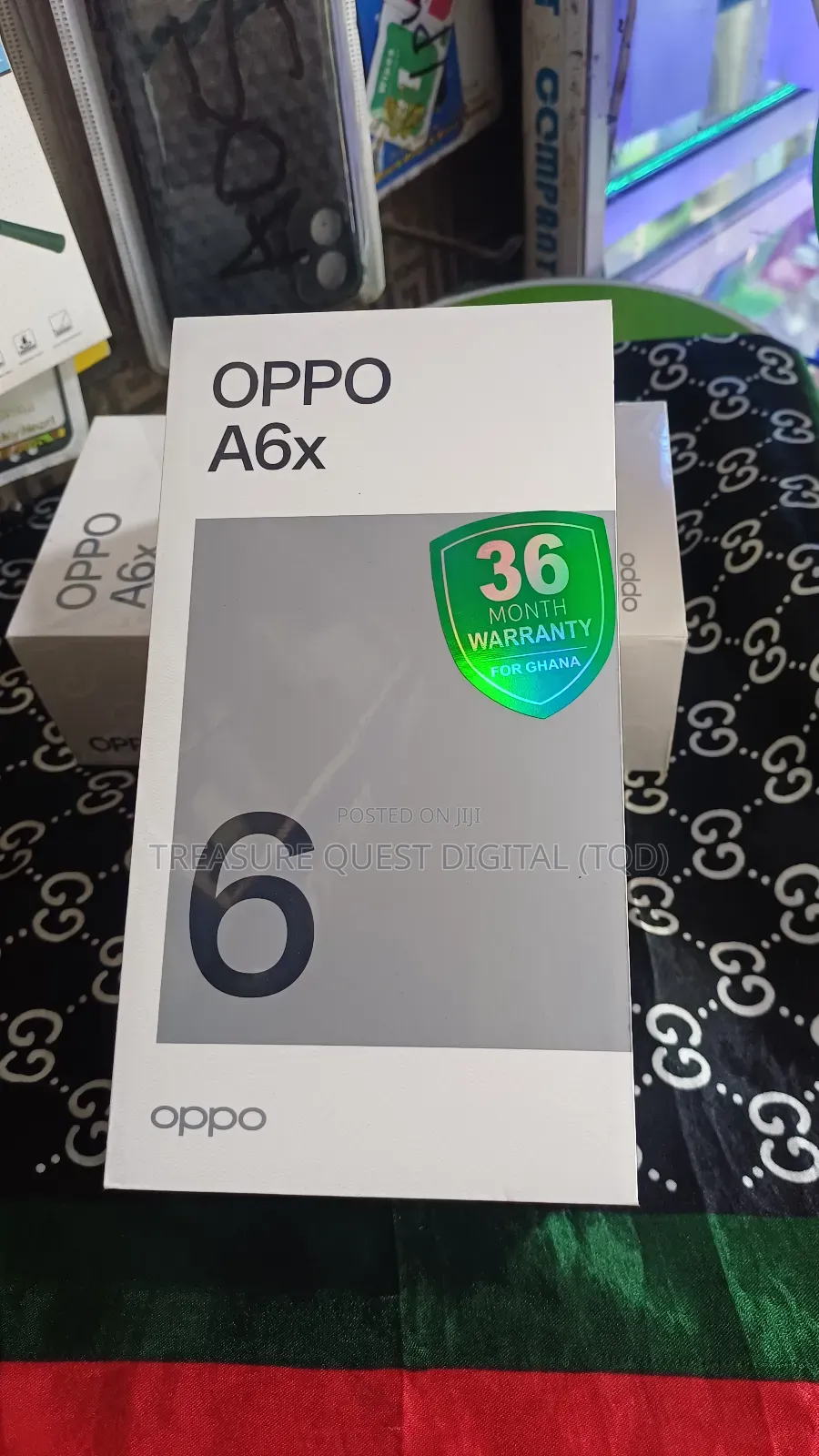 New Oppo A6x 128 GB Blue